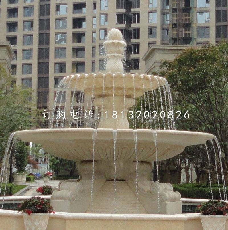 小區(qū)石噴泉,歐式噴泉