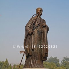 玄奘銅雕，唐朝和尚銅雕