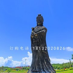 媽祖銅雕，廣場(chǎng)神仙銅雕