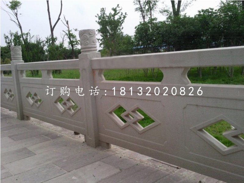 公園石雕欄板，大理石欄板
