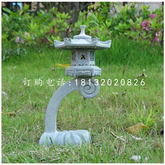 大理石宮燈，庭院石雕燈 