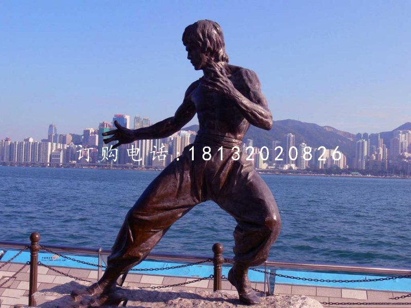 李小龍銅雕，近代名人銅雕