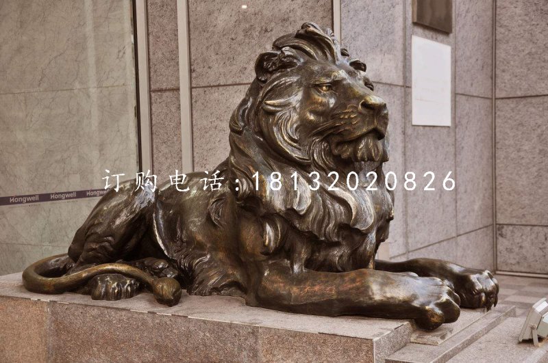 匯豐獅銅雕，歐式銅獅子.jpg