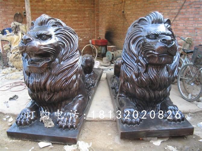 匯豐獅銅雕，趴著的獅子銅雕.jpg