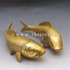 鯉魚(yú)銅雕，銅雕動(dòng)物