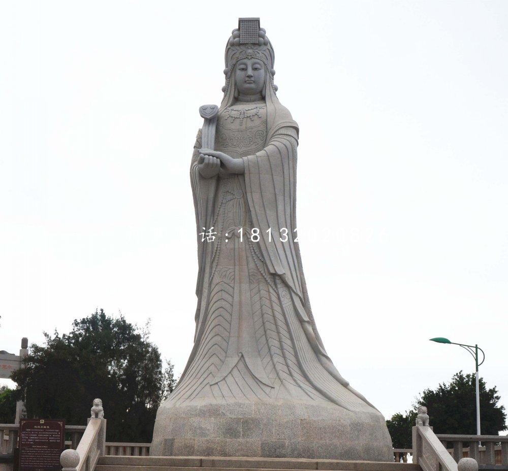 媽祖石雕，廣場(chǎng)神仙石雕.jpg