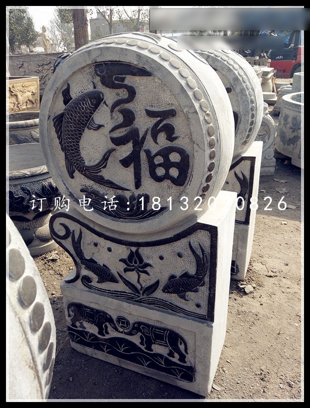 仿古石雕門墩，青石抱鼓 (2).jpg