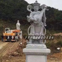 四大天王石雕，大理石四大天王雕塑
