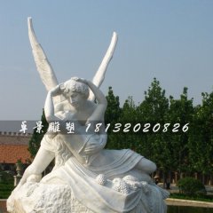愛神石雕，漢白玉西方愛神雕塑