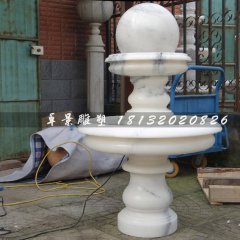 大廳石雕風(fēng)水球，室內(nèi)風(fēng)水球