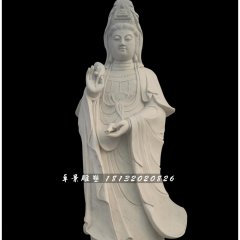 觀音菩薩石雕，大型觀音菩薩雕塑