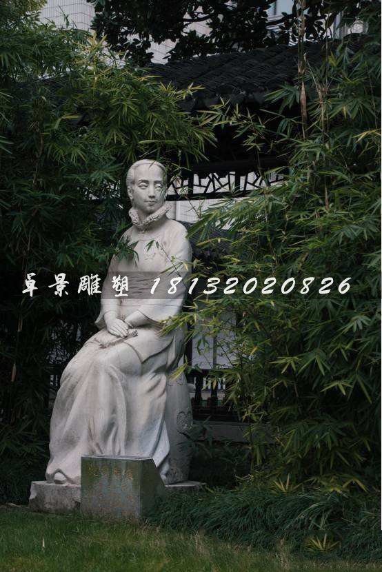 沈壽石雕，古代人物石雕