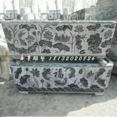 方形水缸石雕，仿古石雕
