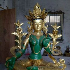藏佛銅雕，密宗佛銅雕