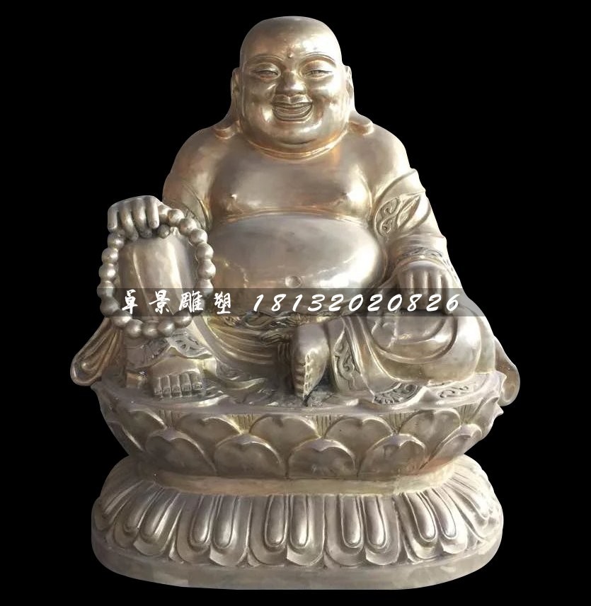 鑄銅彌勒佛，銅彌勒佛現(xiàn)貨雕塑