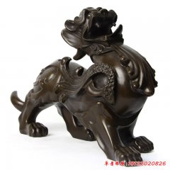 貔貅銅雕，神獸銅雕
