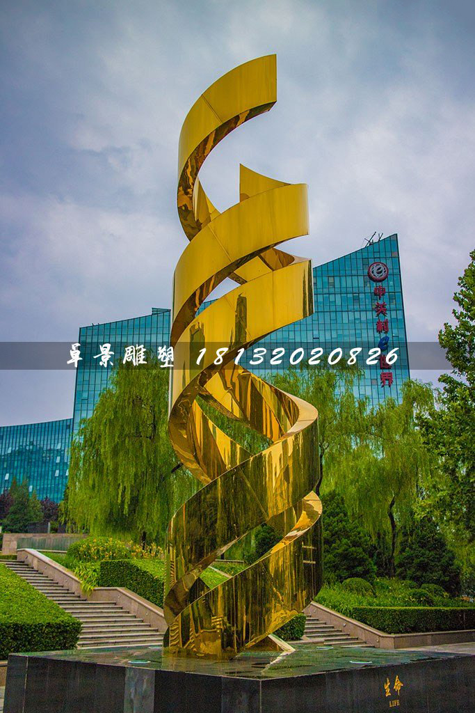 不銹鋼生命雕塑，廣場(chǎng)不銹鋼雕塑