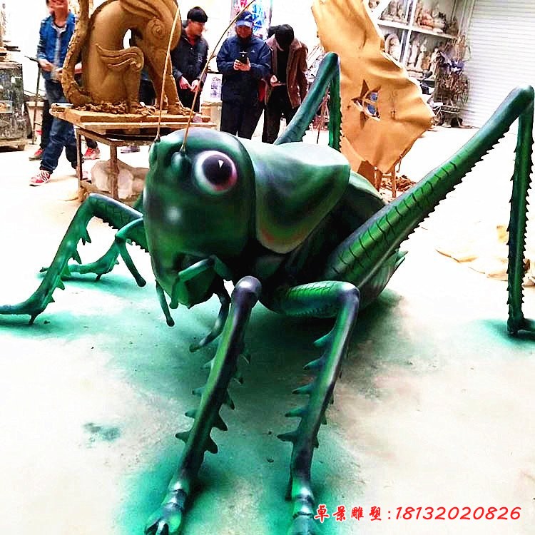 公園動(dòng)物仿真蝗蟲(chóng)雕塑