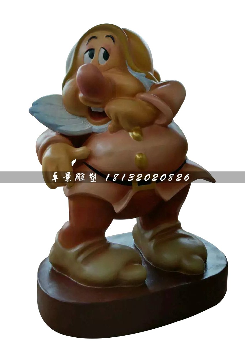 玻璃鋼小矮人雕塑，玻璃鋼卡通雕塑 (2)