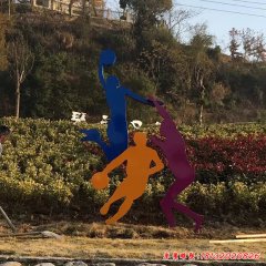 籃球運(yùn)動員塑像