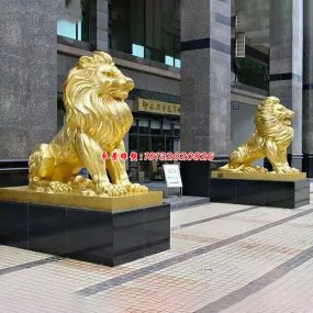 純銅敲門(mén)獅子