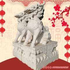 石雕麒麟一對(duì)