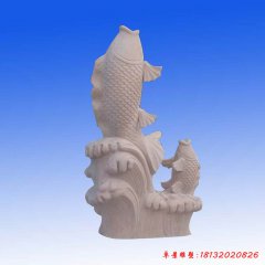 魚(yú)噴泉雕塑