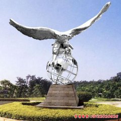 不銹鋼動(dòng)物園景觀(guān)雕塑